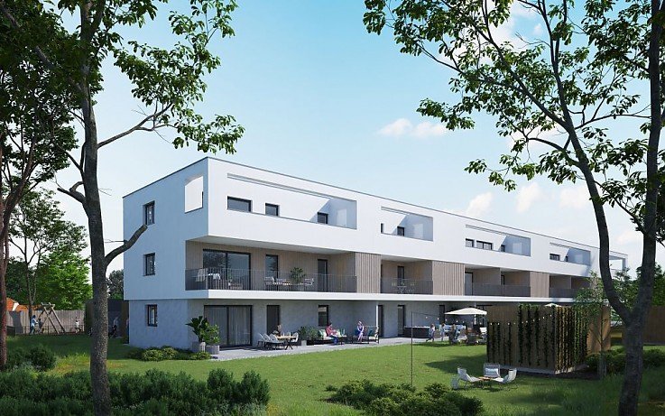 Foto Hochwertige Neubauwohnung in architektonisch gelungenen Geb�ude 