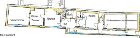 Grundriss Etagenwohnung Augsburg