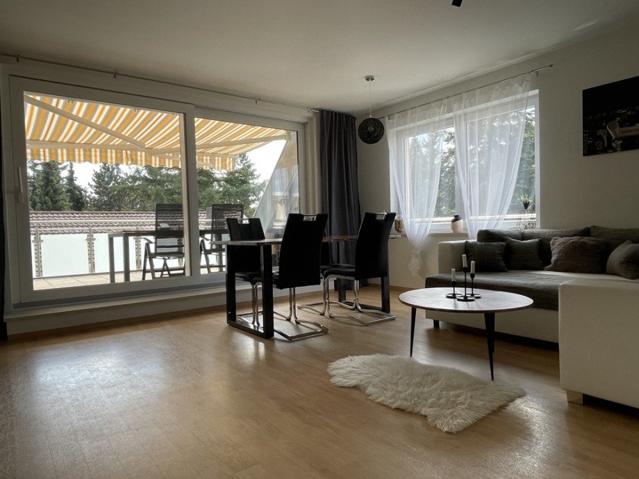 Wohnzimmer Maisonettewohnung Augsburg / Haunstetten