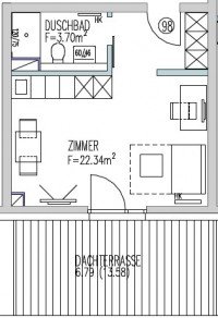 Bild (45464bc2f22a3720be950d0ca48c730b): STUDENTEN-APARTMENTS im 