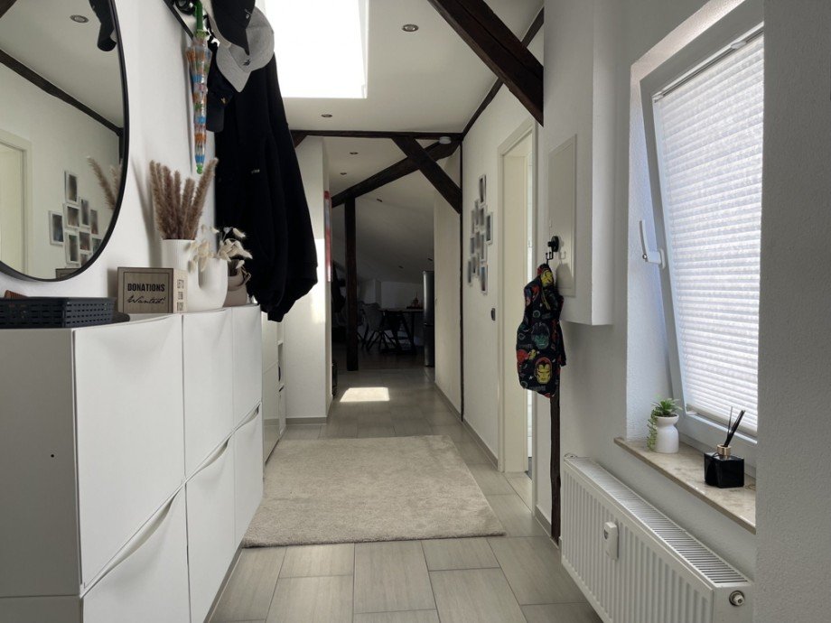 Flur Dachgeschosswohnung Augsburg
