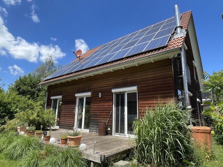  Horgau Einfamilienhaus Sch�nes Wohnen auf dem Land - dieses chice Haus begeistert