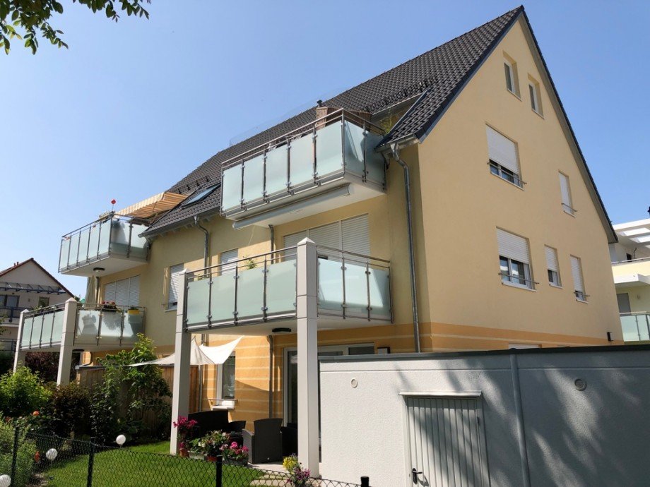 Hausansicht Maisonettewohnung Augsburg / Haunstetten