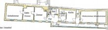 Grundriss  H�hmannhaus  - Wohnen in historischen Gem�uern in der Maximilianstra�e