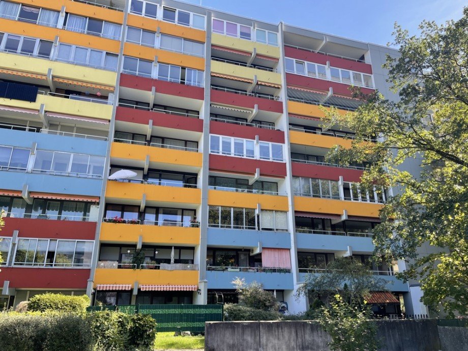 Hausansicht Etagenwohnung Augsburg