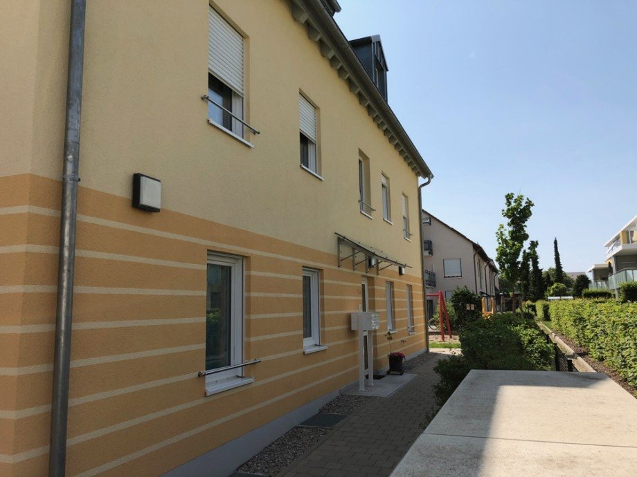 Hausansicht Maisonettewohnung Augsburg / Haunstetten