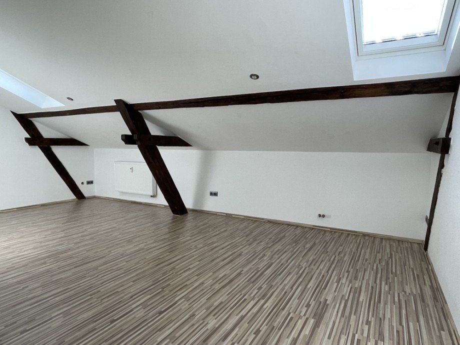 Schlafzimmer Dachgeschosswohnung Augsburg