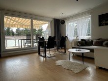 Wohnzimmer Toplage Haunstetten - moderne Maisonette - gro�er Balkon