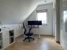 G�ste-/Arbeitszimmer Toplage Haunstetten - moderne Maisonette - gro�er Balkon