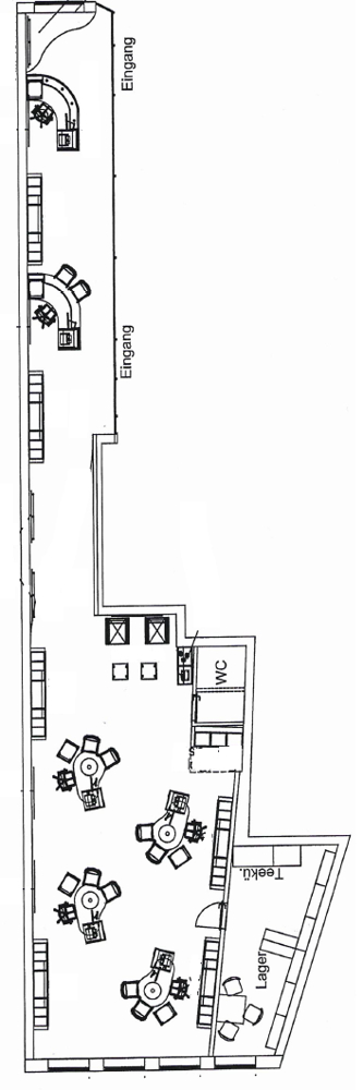 Grundriss Ladenlokal Augsburg