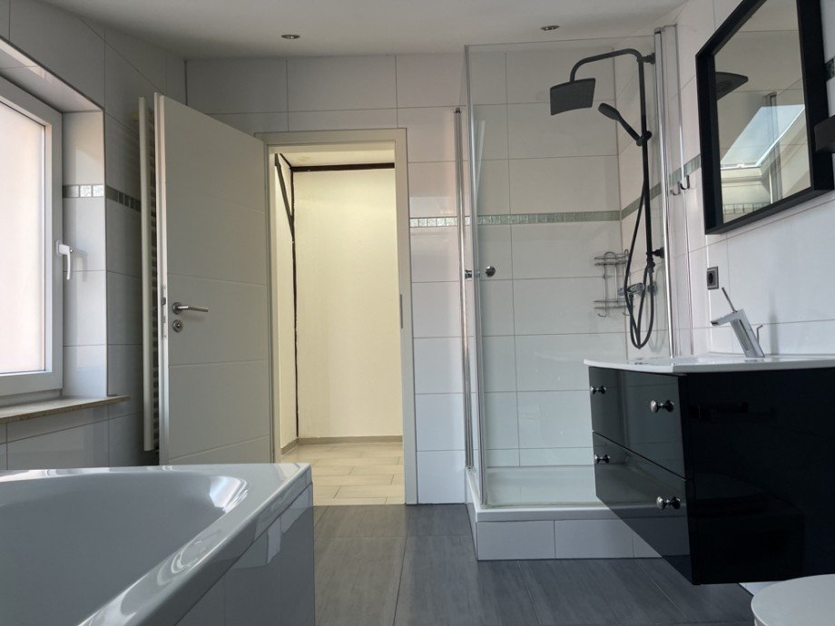 Badezimmer Dachgeschosswohnung Augsburg