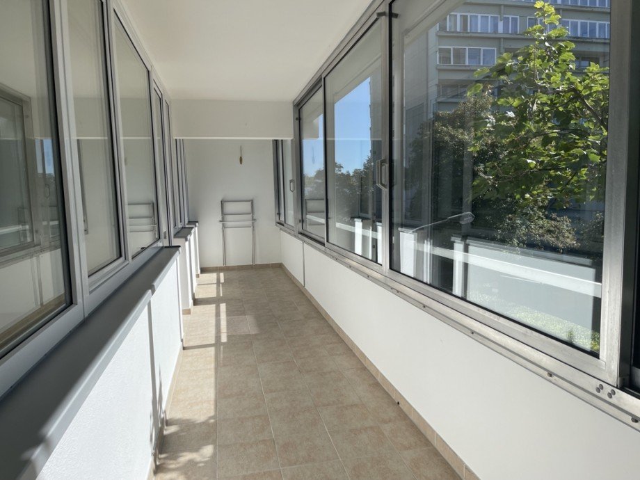 verglaster Balkon Etagenwohnung Augsburg